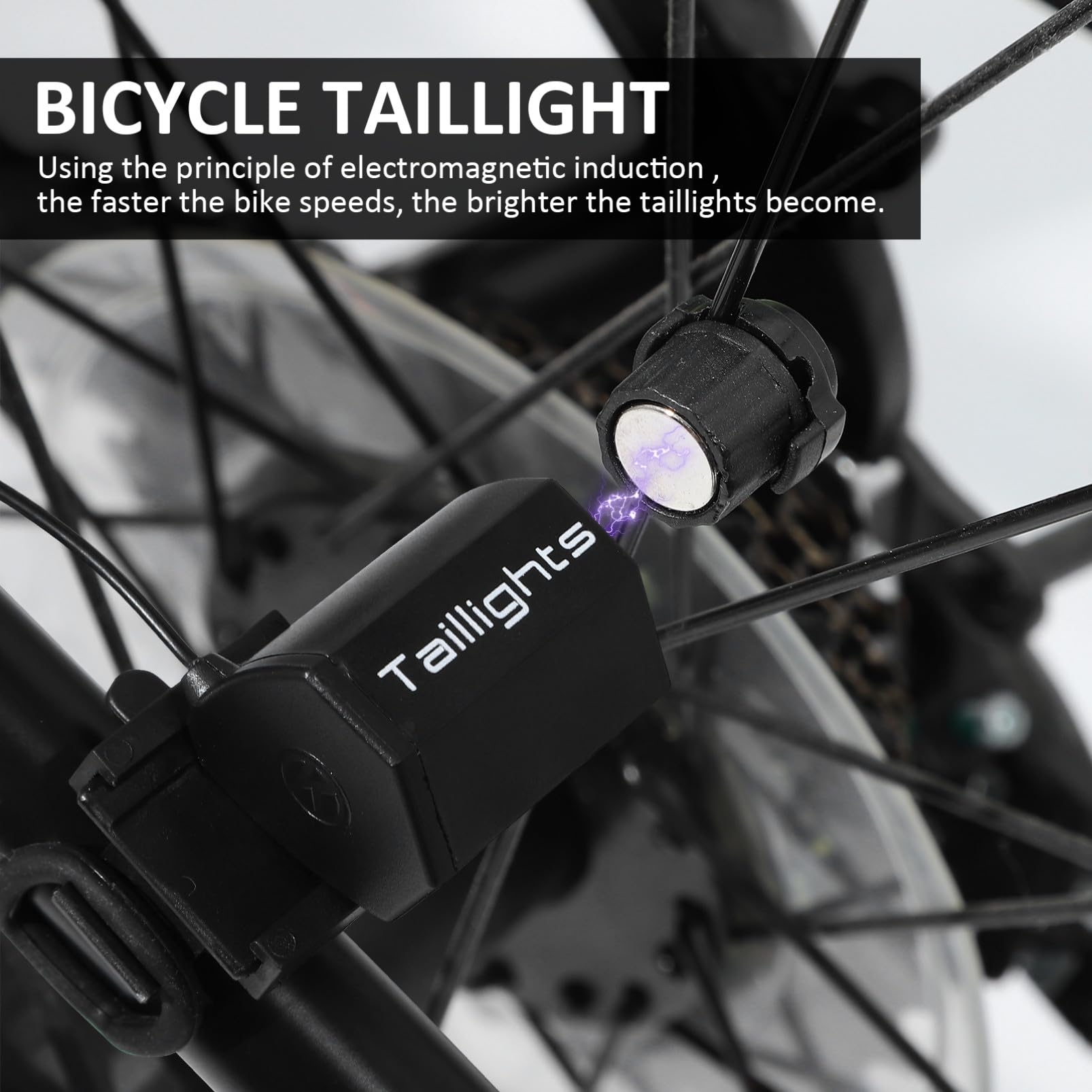 Happyyami 2piezas Luces Traseras para Bicicleta Led Impermeables y Accesorio De Seguridad para Ciclismo Nocturno Compatible Bicicletas De Montaña y Eléctricas