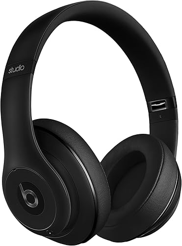 Beats Studio inalámbrico auriculares de diadema (negro mate) (reacondicionado certificado)