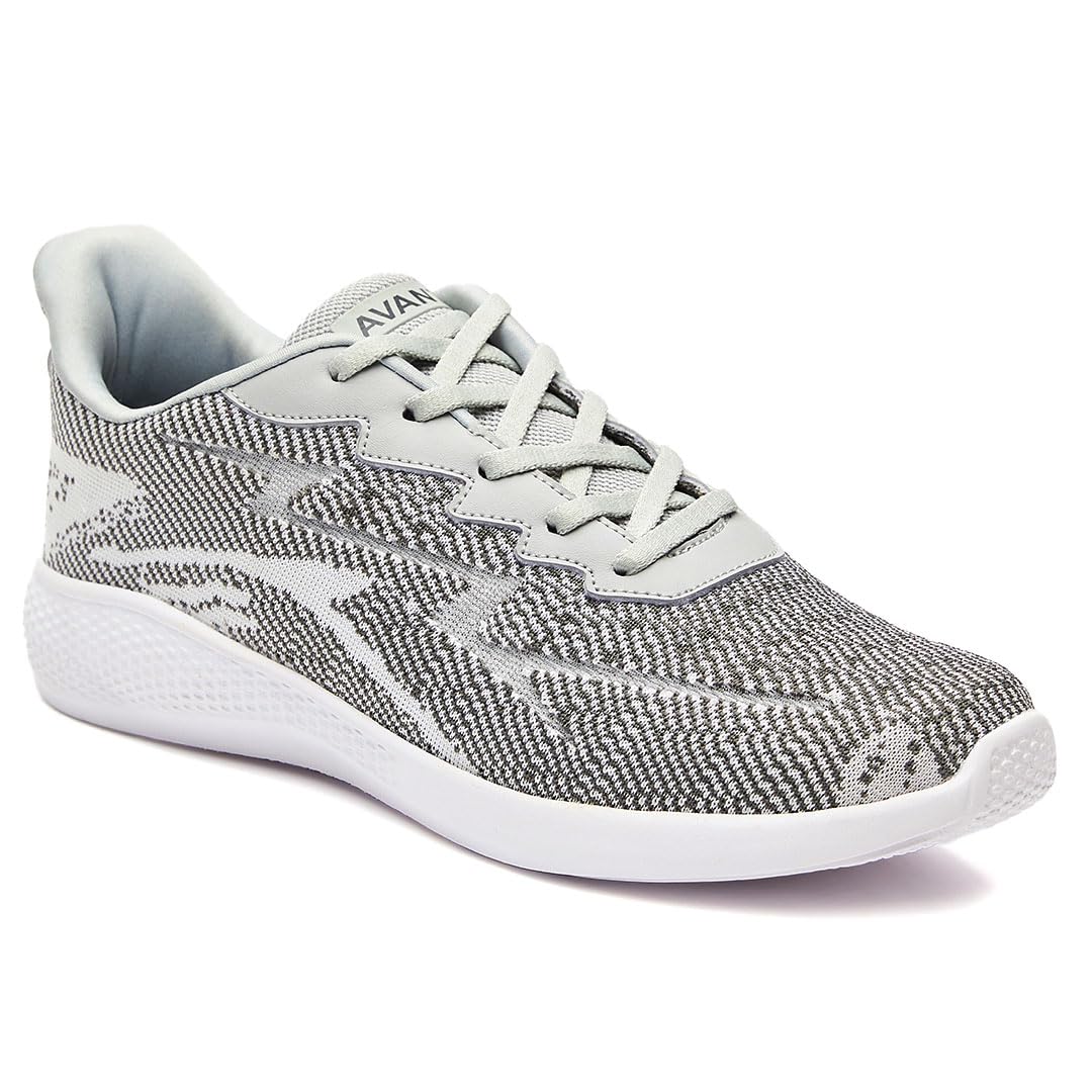 AVANT Mens Classic Knitted Running Shoes|EVA Outsole|Natural Rubber EVA Insole|Knitted Upper Mesh - White, UK10 (B0CD3QHJYH) Amazon Price History, Amazon Price Tracker