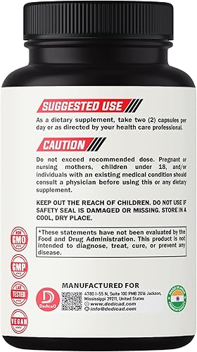 Miniatura 8 de Cápsulas de sello de oro de equinácea de 1000 mg - 240 unidades de suministro de 4 meses - Apoya el sistema inmunológico, el bienestar y la salud