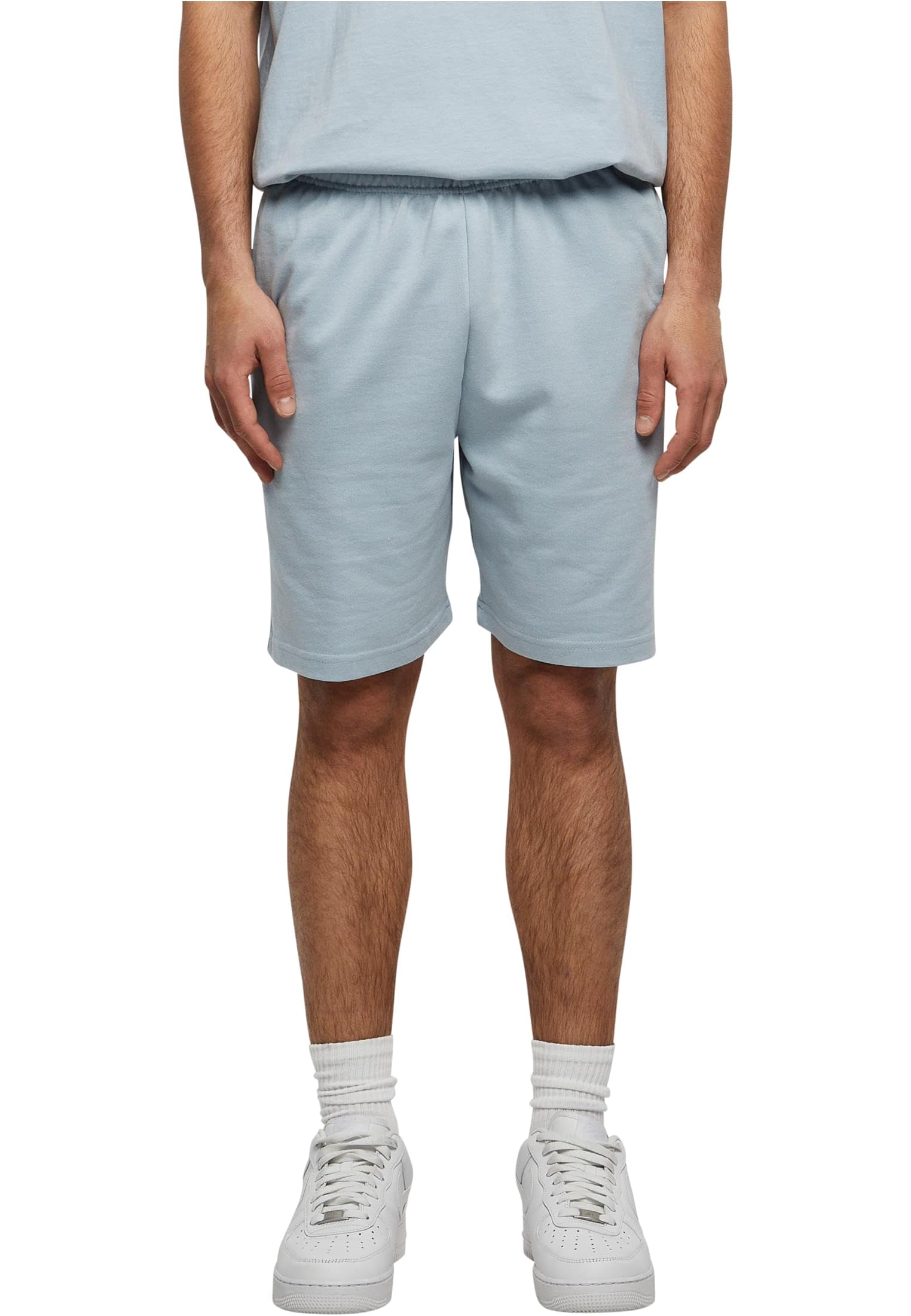 Urban Classics Herren New Shorts – Herren New Shorts, blau (summerblau) aus 100% Baumwolle