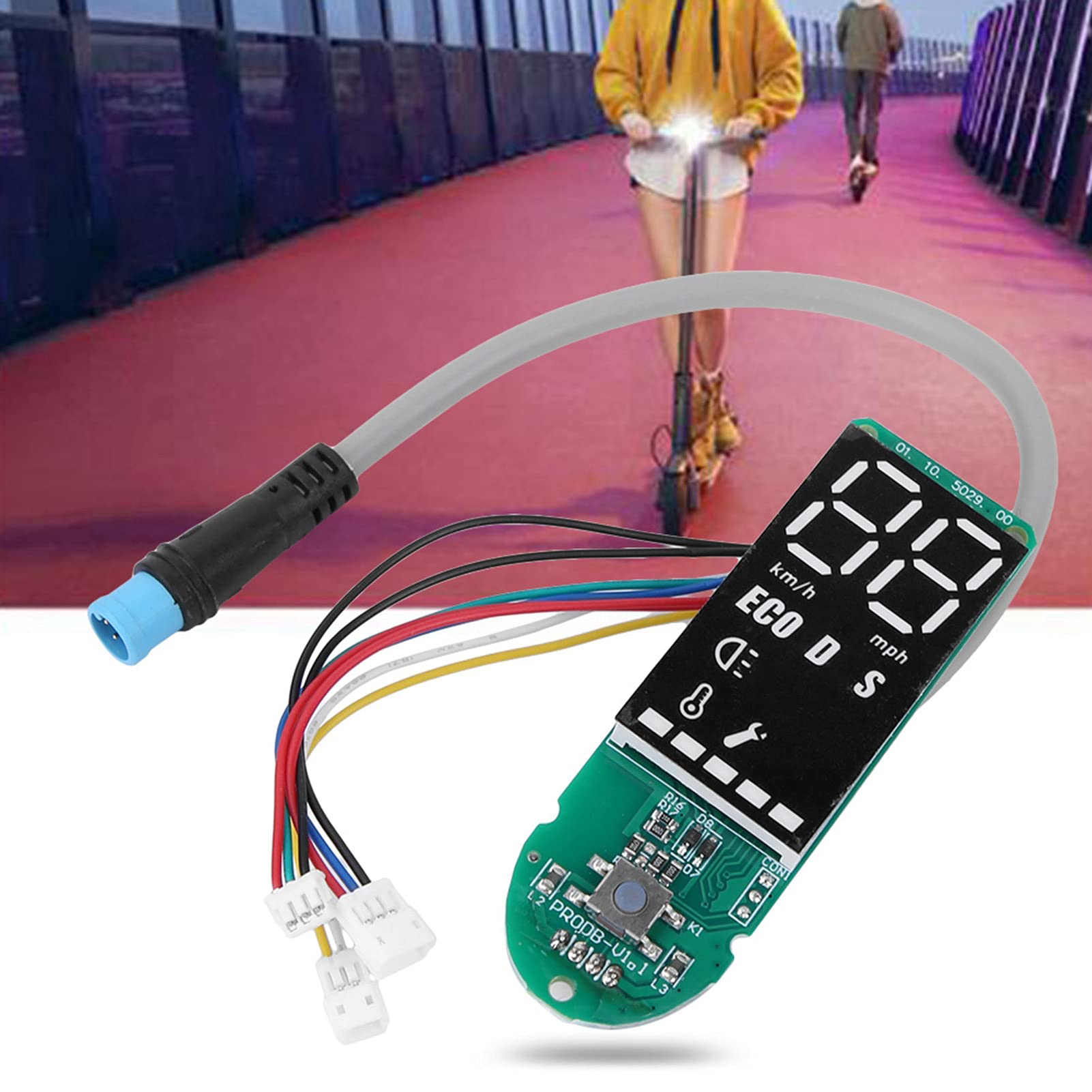 KIMISS Bluetooth-Elektroroller, Board-Motherboard, Passend für E-Scooter-Board, Schaltung S1, Platine, 365PRO, Bildschirm-Dashboard