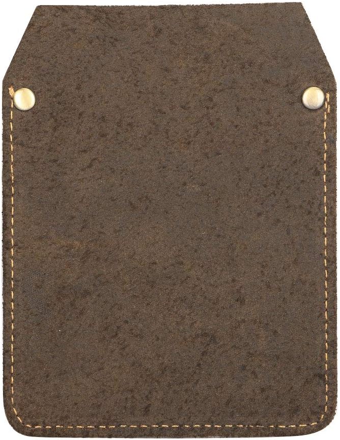 Leather Pocket Protector for Men/EDC Pocket Pouch Carrier/Pocket Organizer for Tools/Pens/Scissors,Jeans Back Pocket Handmade Essentials