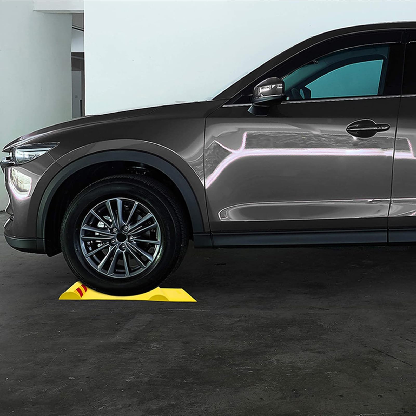 Hochsichtbare Radstabilisatoren – Anti-Rutsch-Parkmatten für Autos, SUVs und Go-Karts | Unterlegkeile perfekt für Limousinen und Anhänger