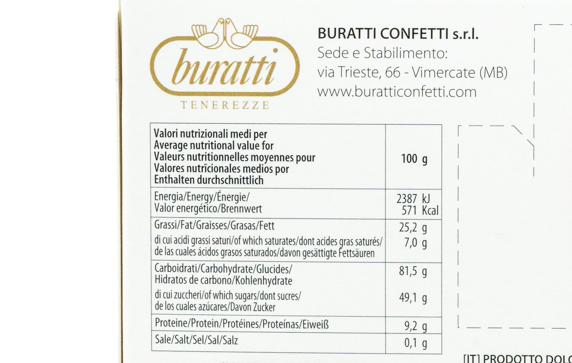 Buratti Confetti Tenerezze Sfume Almendras Recubiertas De Chocolate rosa 1000 g (F U RO 1 0 0)