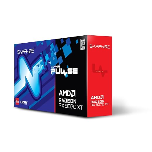Sapphire Pulse AMD Radeon™ RX 9070 XT Gaming 16GB DUAL HDMI/DUAL DP