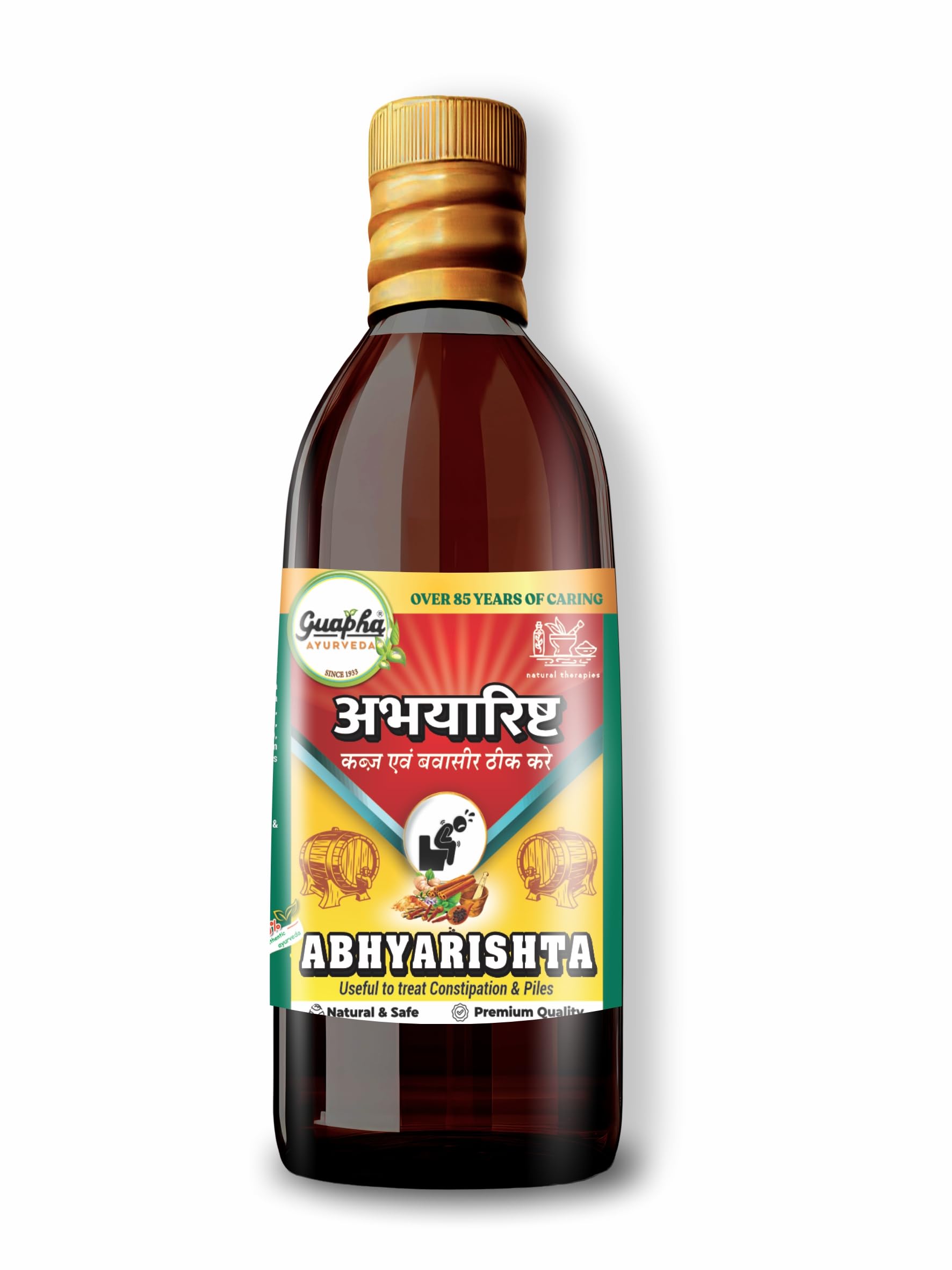 Guapha Ayurveda Abhyarishta 800ml (400ml*2) - Ayurvedic Digestive Tonic for Constipation Relief and Gut Health With Haritaki, Bibhitaki And Amlaki (B0CW5SNLXB) Amazon Price History, Amazon Price Tracker