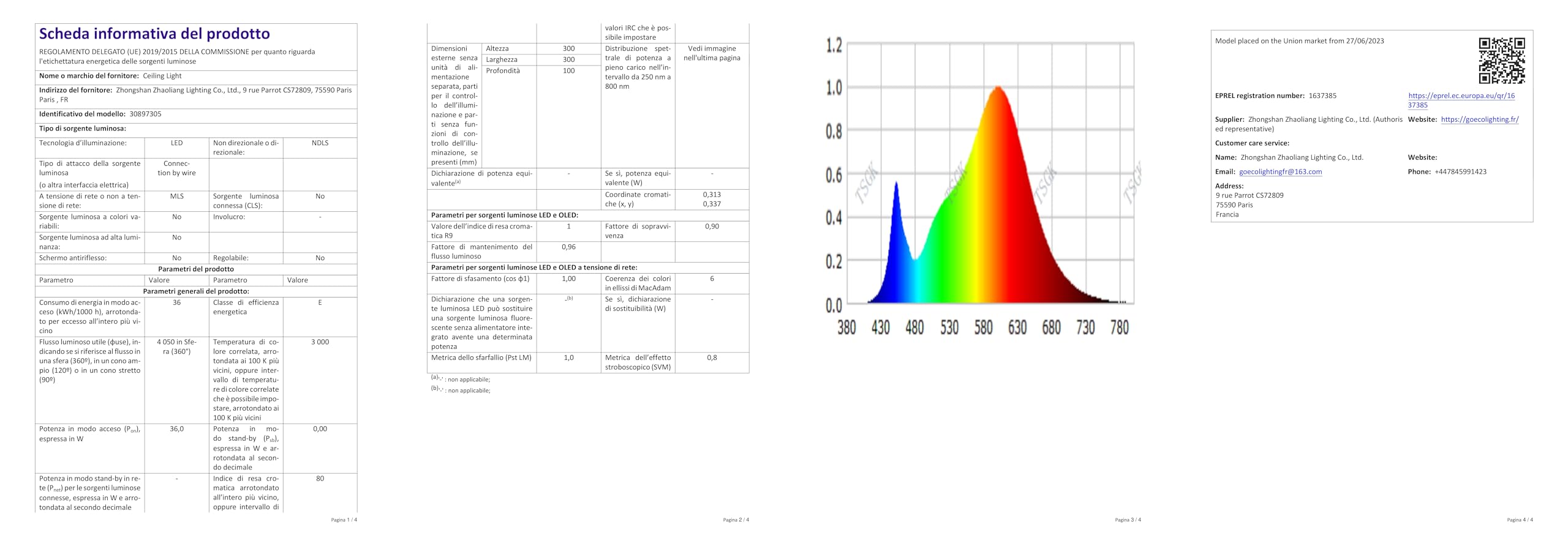 Comely Plafoniera LED, 22 W Lampada da Soffitto Moderna, 4500 K 2500 lm Plafoniere Design Fiore