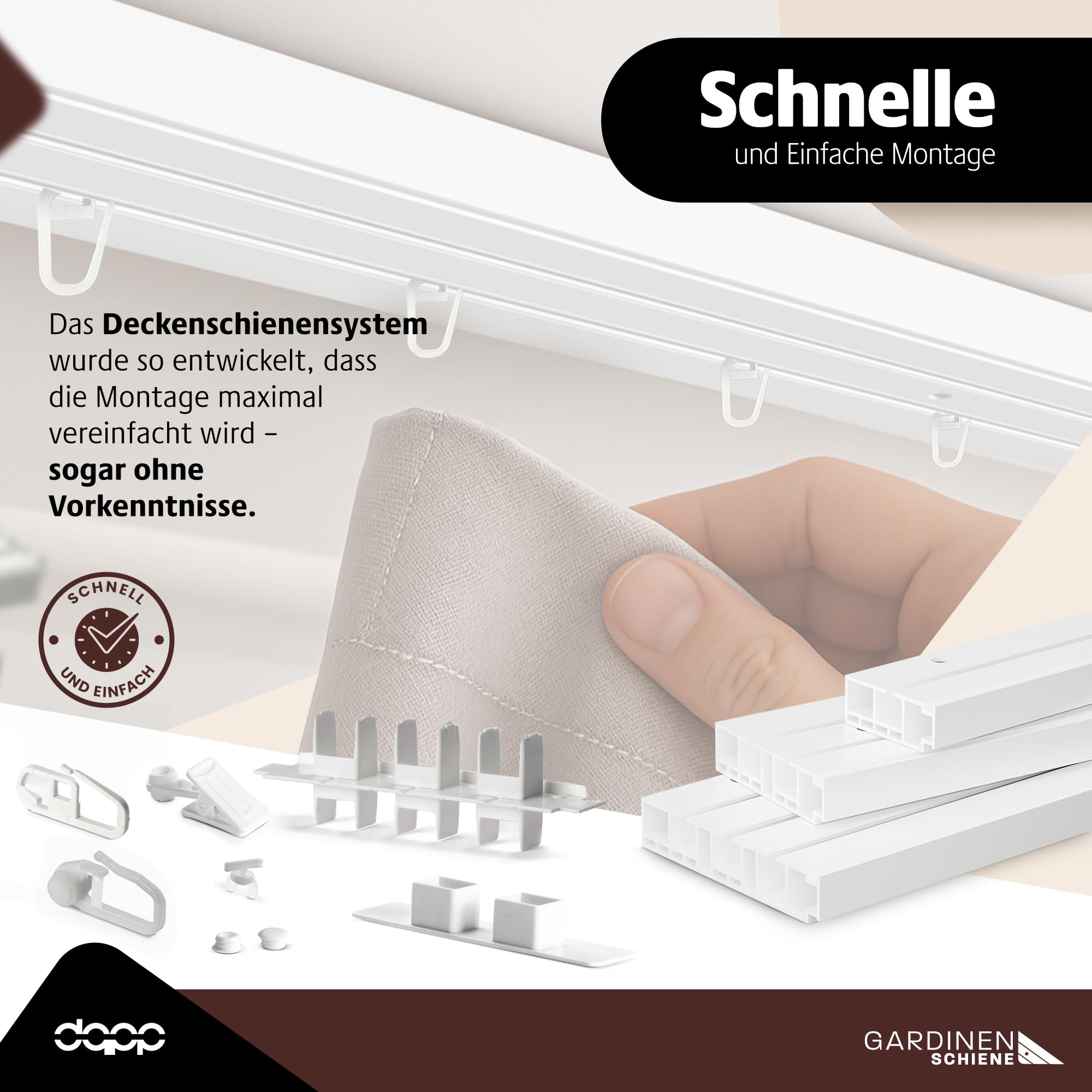 IVY Wandhouder - rozet - bevestigingsmateriaal - Mat zwart PED IVY Wandhouder - rozet - bevestigingsmateriaal - Mat zwart PED
