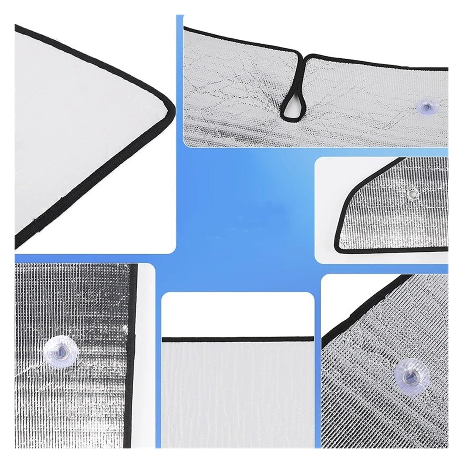Parasoles de Coche para Jeep para Grand para Cherokee Parasol para Ventana Delantera Protección UV Protector Solar Cubierta Visera para Parabrisas Parasol Coche Delanter(2007-2010)