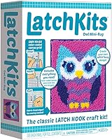 Vista 10 de LatchKits Kit de gancho para cachorros - Proyecto de manualidades fácil de aprender - Sin coser ni cortar - para mayores de 6 años, lienzo