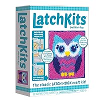 Algopix Similar Product 13 - LatchKits  Owl Latch Hook Kit 