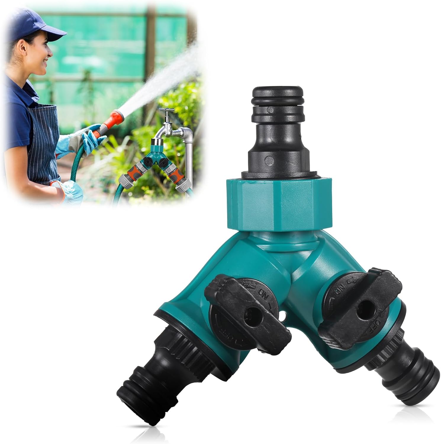 Garden Hose Splitter 2 Way Hose Splitter 2 Way
