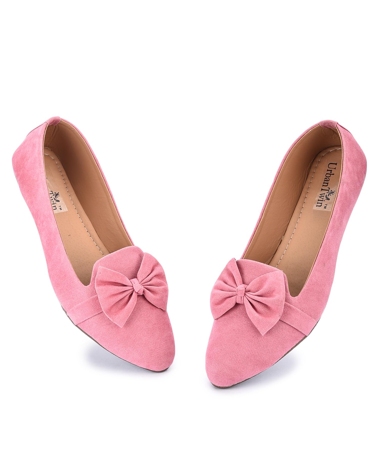 Urban Twin Premium Velvet Tie Design Women Belly Design Soft Stylish Comfortable Bellies for Women & Girls Footwear | Belly Shoes for Women 1029 (Pink, 7) (B0D6BF7YRQ) Amazon Price History, Amazon Price Tracker