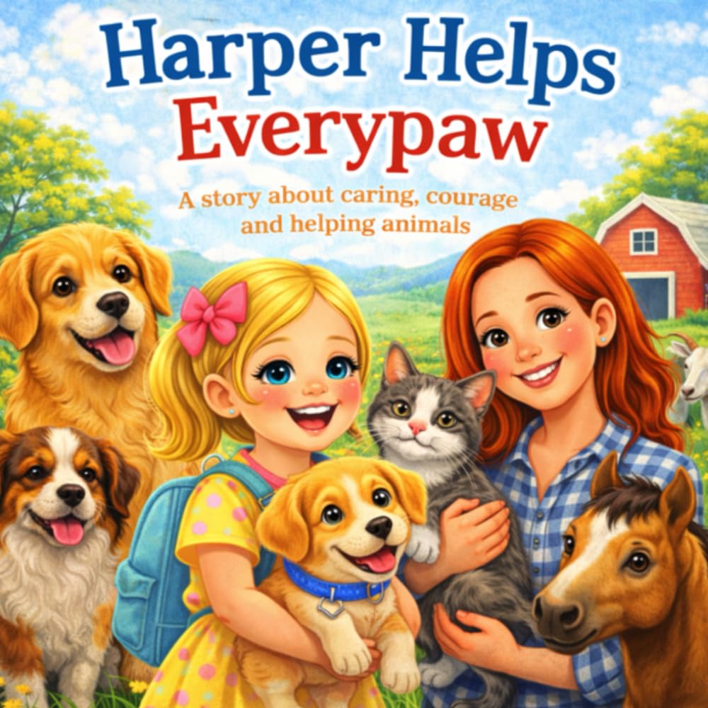 Harper Helps Everypaw: A story about caring, courage and helping animals (Harper's Adventures)