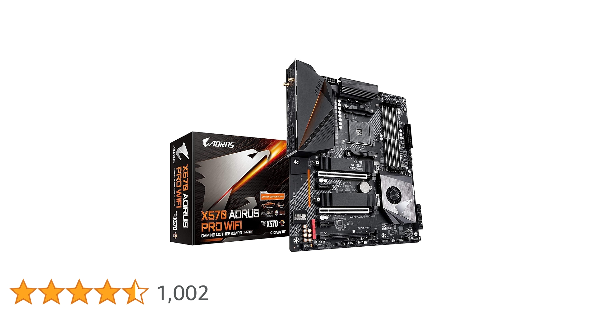 CPU X570 AORUS PRO + AMD Ryzen 9 5950X GIGABYTE X570 AORUS Pro WiFi (AMD 3rd Gen Ryzen AM4/X570/ATX