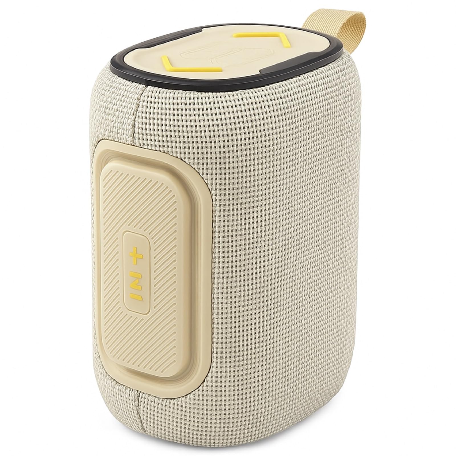 T&G Bluetooth Speaker, Wireless Portable Bluetooth Speaker with TWS Dual Pairing, 24W Stereo Sound and 24H Playtime, IPX4 Waterproof Speaker for Home, Outdoor, Travel(Yellow)