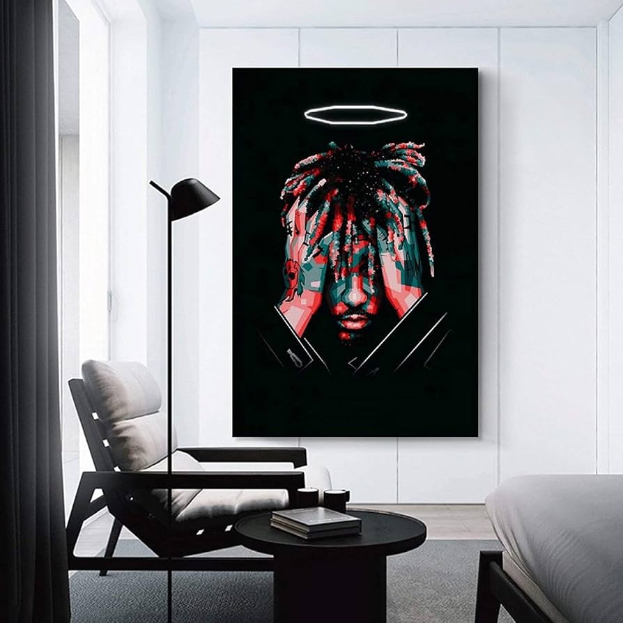 Amazon.co.jp: Juice Wrld 999 Poster 装飾画 Rapper Poster