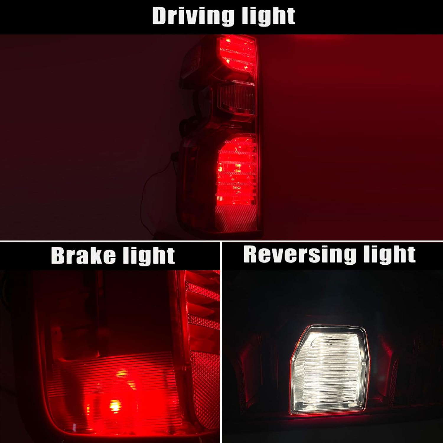 ciciglow Tail Light for Chevy 1500 2019-2023, Car Tail Light Assembly, Automotive Rear Brake Light, Better Light, High Performance (Right (84554657))