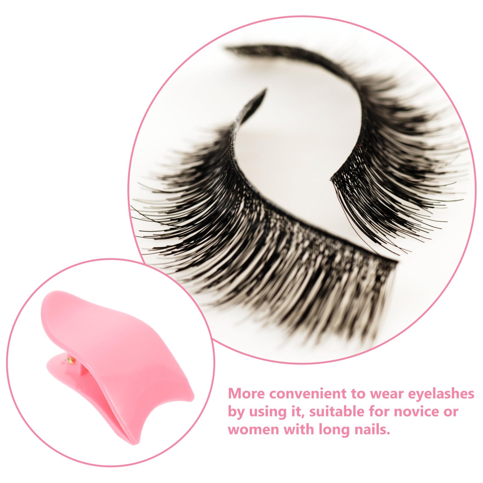 Angoily 3sets Quality Lash Extension Tweezers Eyelash Applicator Clip DIY False Eyelashes Tool Set 4pcs*3