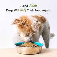 Vista 13 de iHeartDogs Dog Food Topper - Freeze-Dried Raw Dog Food Seasoning with Collagen Peptides - Grain Free Superfood Meal Mixer (Beef, 3 Ounce)