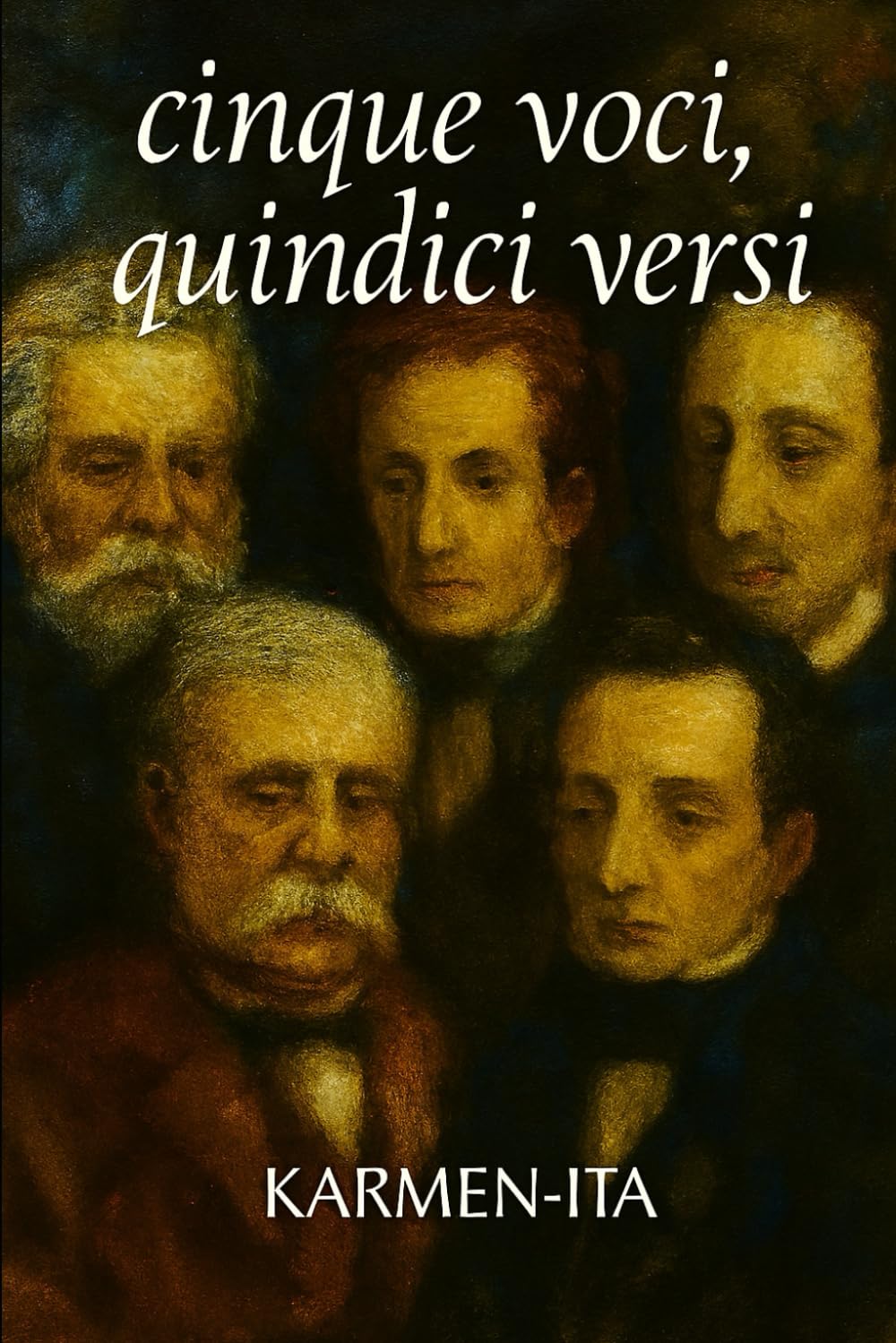 Cinque Voci, Quindici Versi: Poesia italiana illustrata - Un viaggio artistico attraverso i grandi poeti