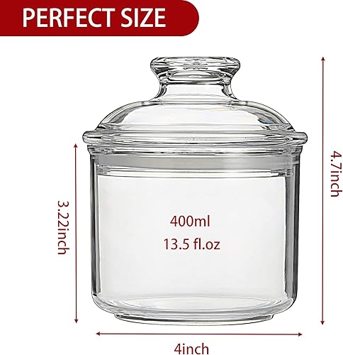 Miniatura 3 de Tarro acrílico transparente de cocina con tapas herméticas, tarros de boticario, contenedores de almacenamiento de alimentos a granel para baño,