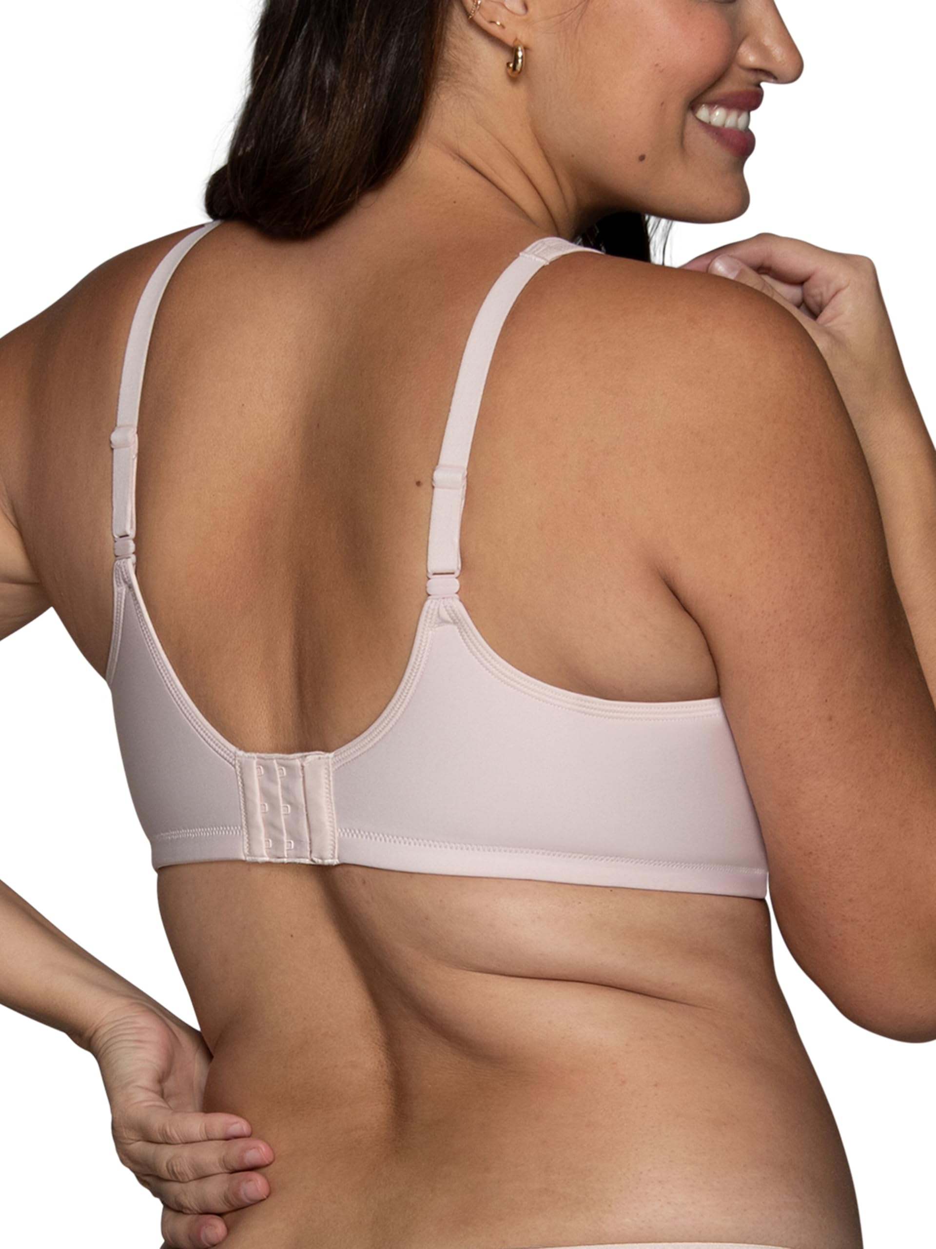 Vanity Fair High Impact Sports Bras for Women, Breathable, Moisture Wicking, Non Padded Cups Up To DDD Reggiseno Sportivo Donna