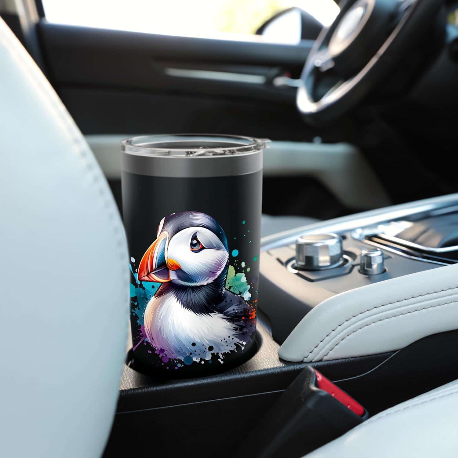 Puffins Design Puffin Stainless Steel Insulated Tumbler - Image 6
