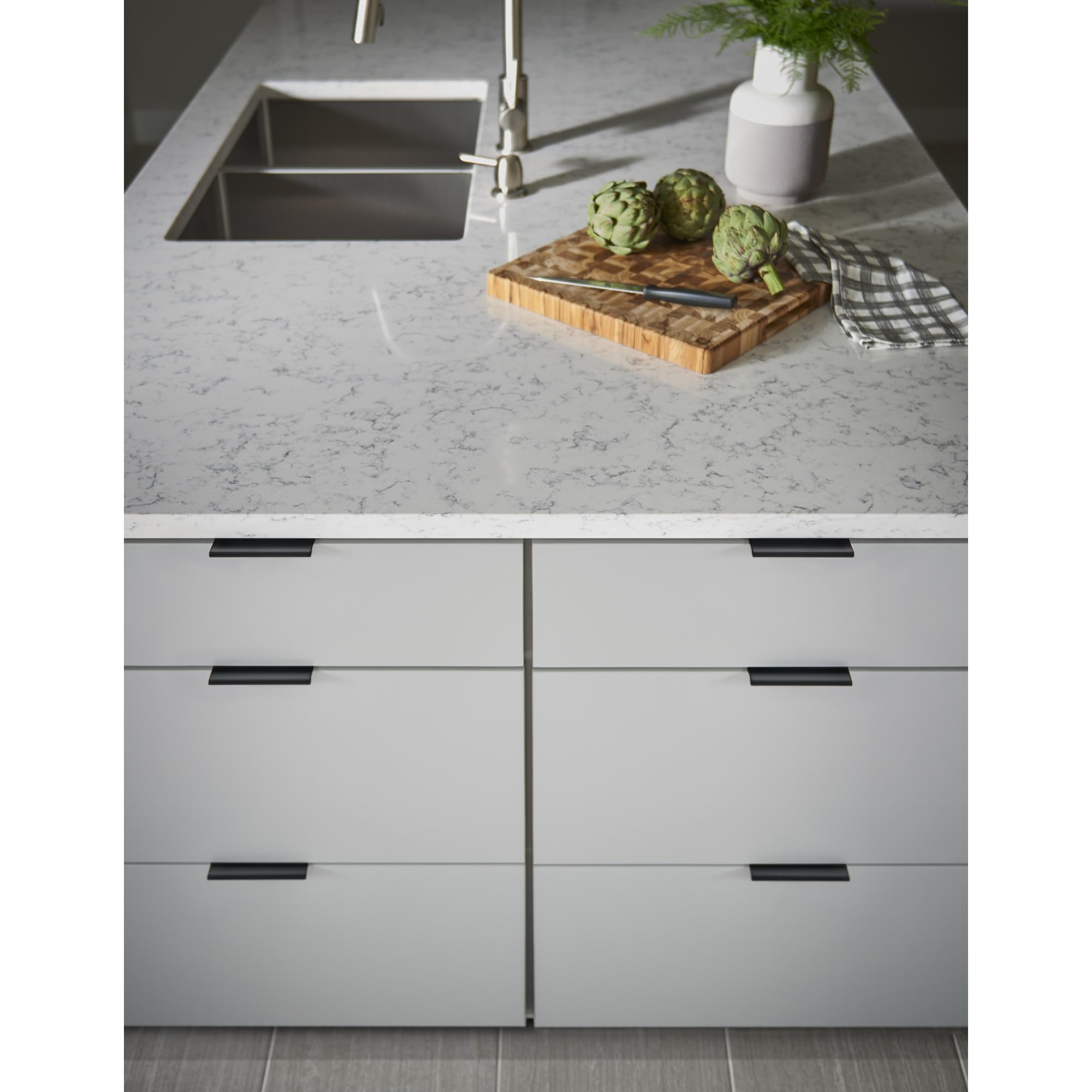 Top Knobs Europa Cabinet Pull - Brushed Satin Nickel -5