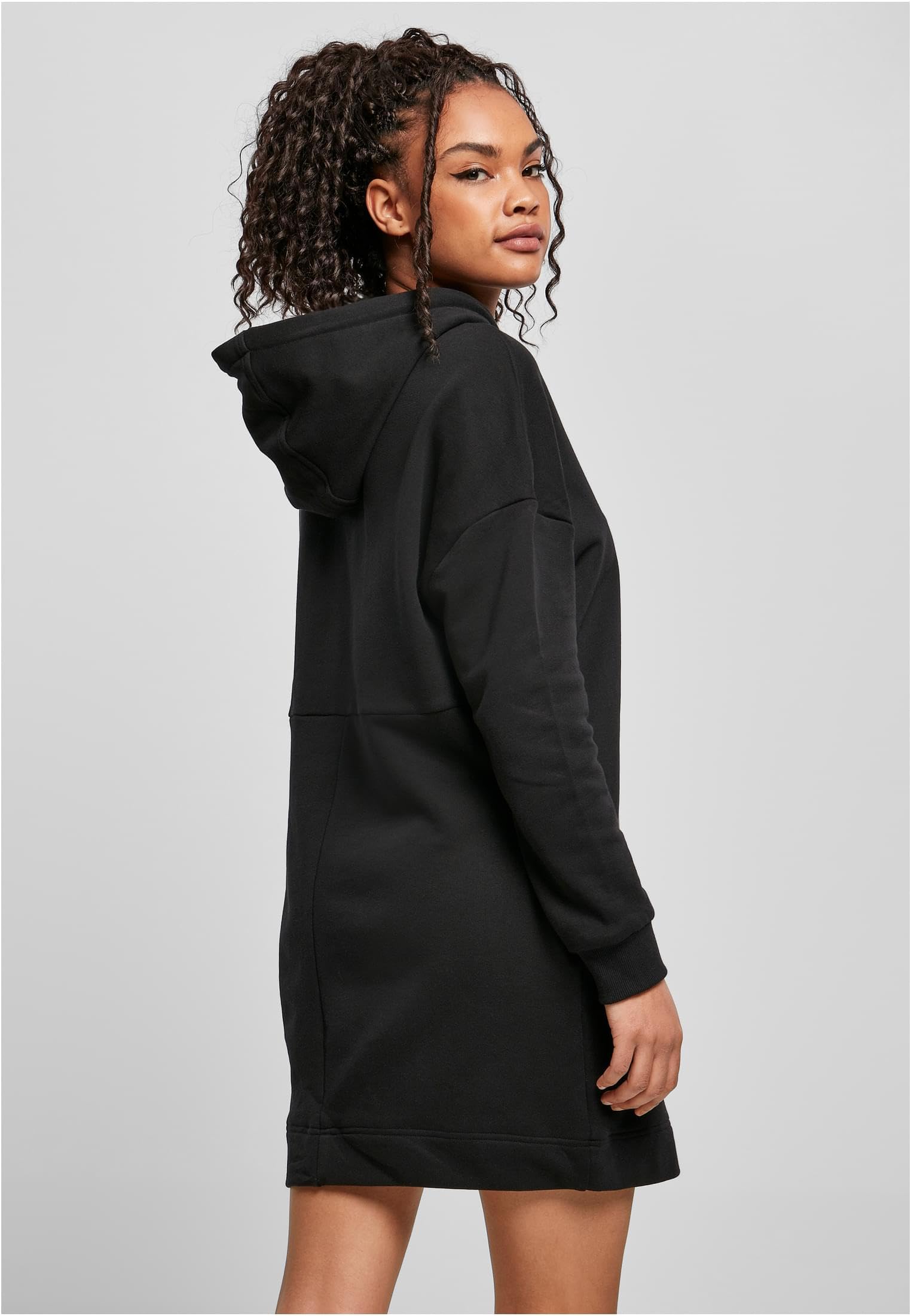 Urban Classics Damen Ladies Organic Oversized Terry Hoody Dress