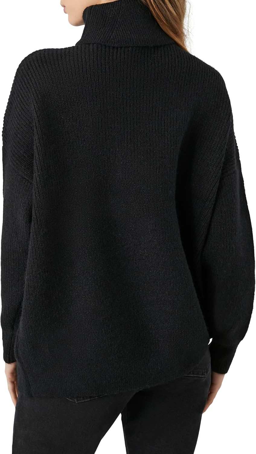 Forever 21 Womens Ribbed Knit Turtleneck Sweater - Image 3
