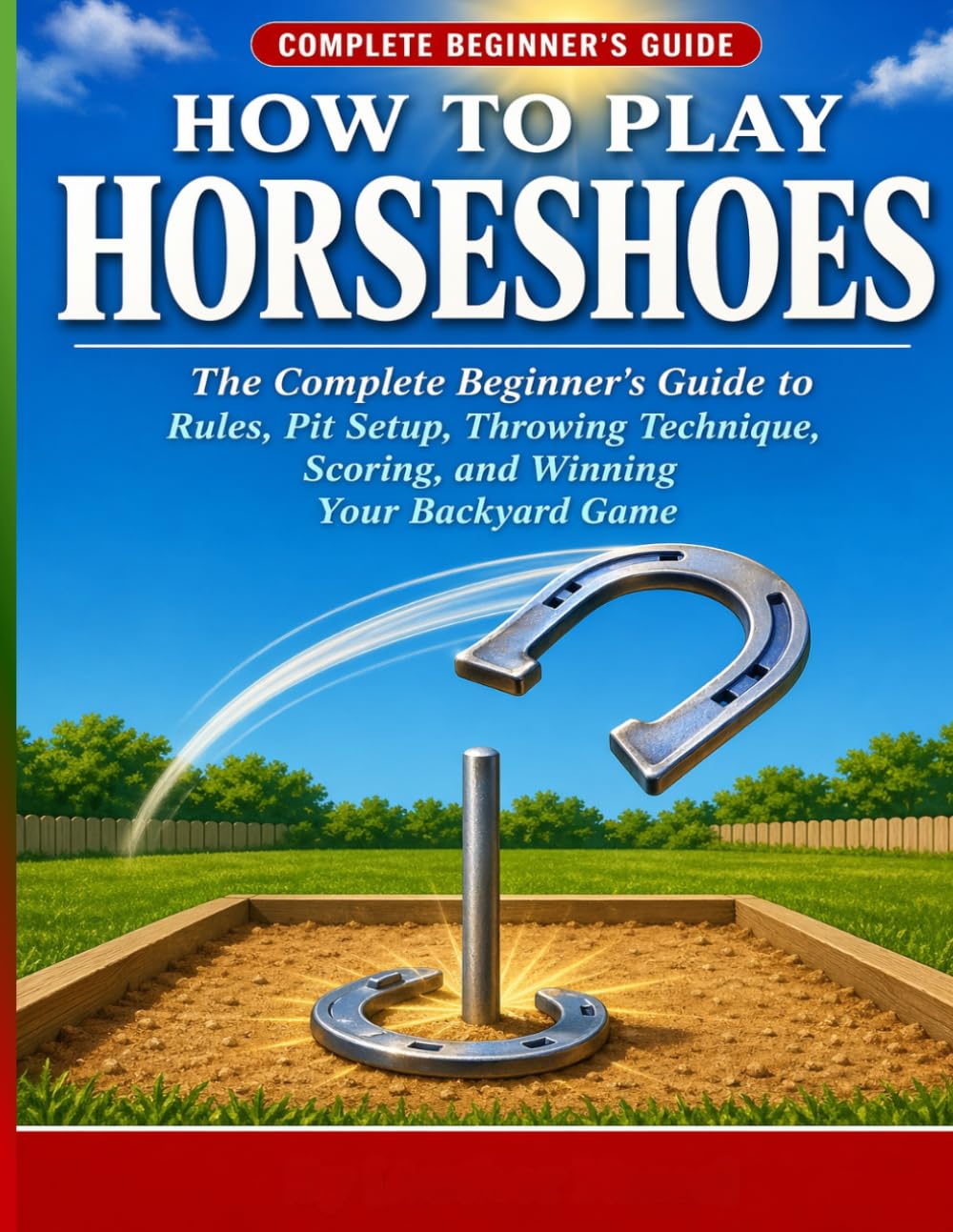 How to Play Horseshoes: The Complete Beginner's Guide to Rules, Pit Setup, Throwing Technique, Scoring, and Winning Your Backyard Game.