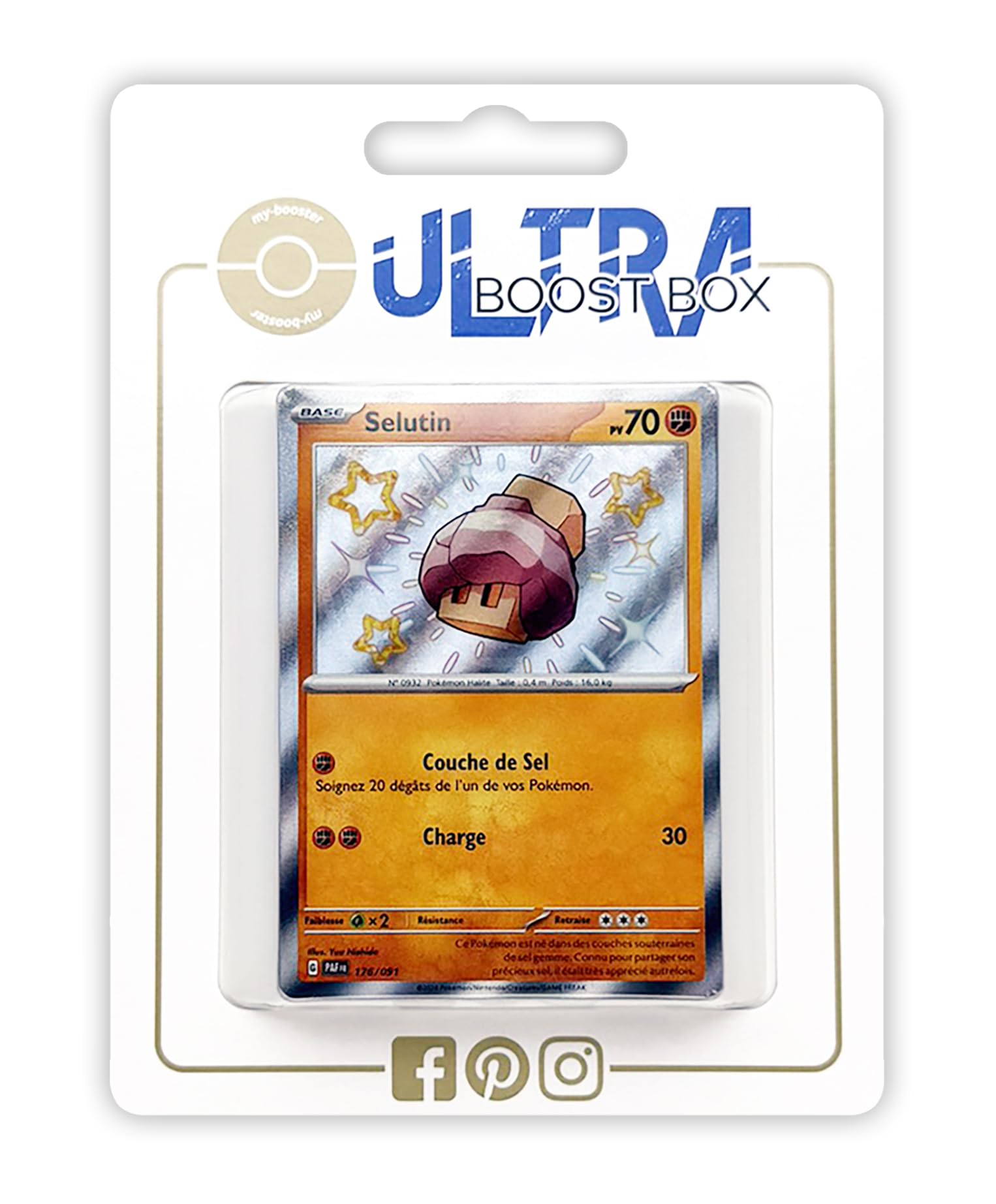 my-boosterPokémon Company SV045-FR24-UB-176, Multi-Colour