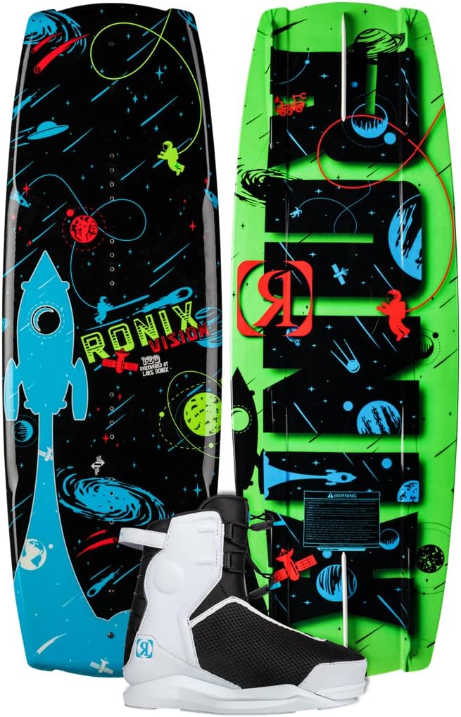 Ronix Vision Wakeboard, 120 cm w/ Vision Pro Boots, 4-5