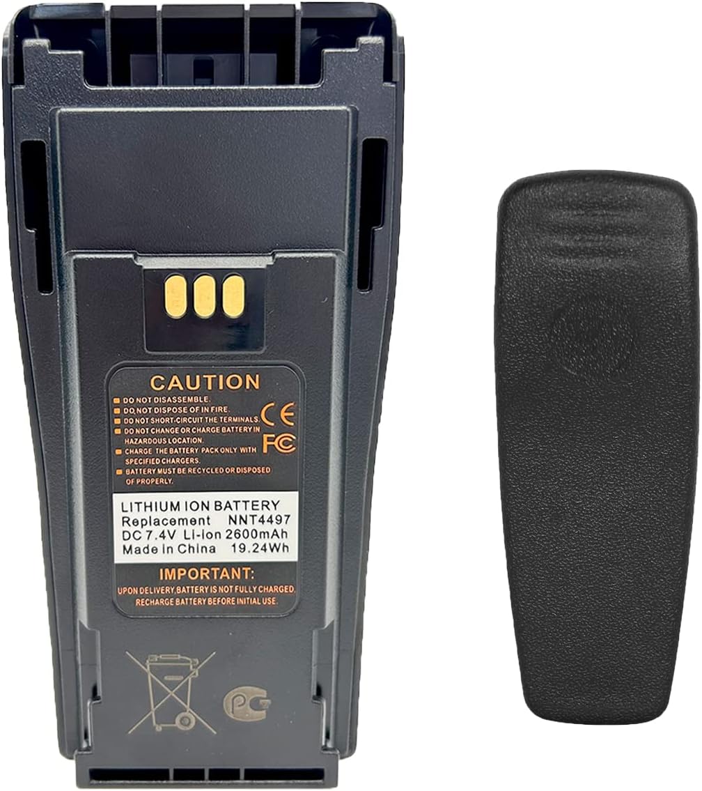 Amasu NNTN4497CR NNTN4497 NNTN4496 7.4V 2600mAh Li-ion Battery for CP200 CP200D CP200XLS CP040 CP140 CP150 CP180 CP380 PR400 EP450 DEP450 GP3688 GP3188 - Image 5