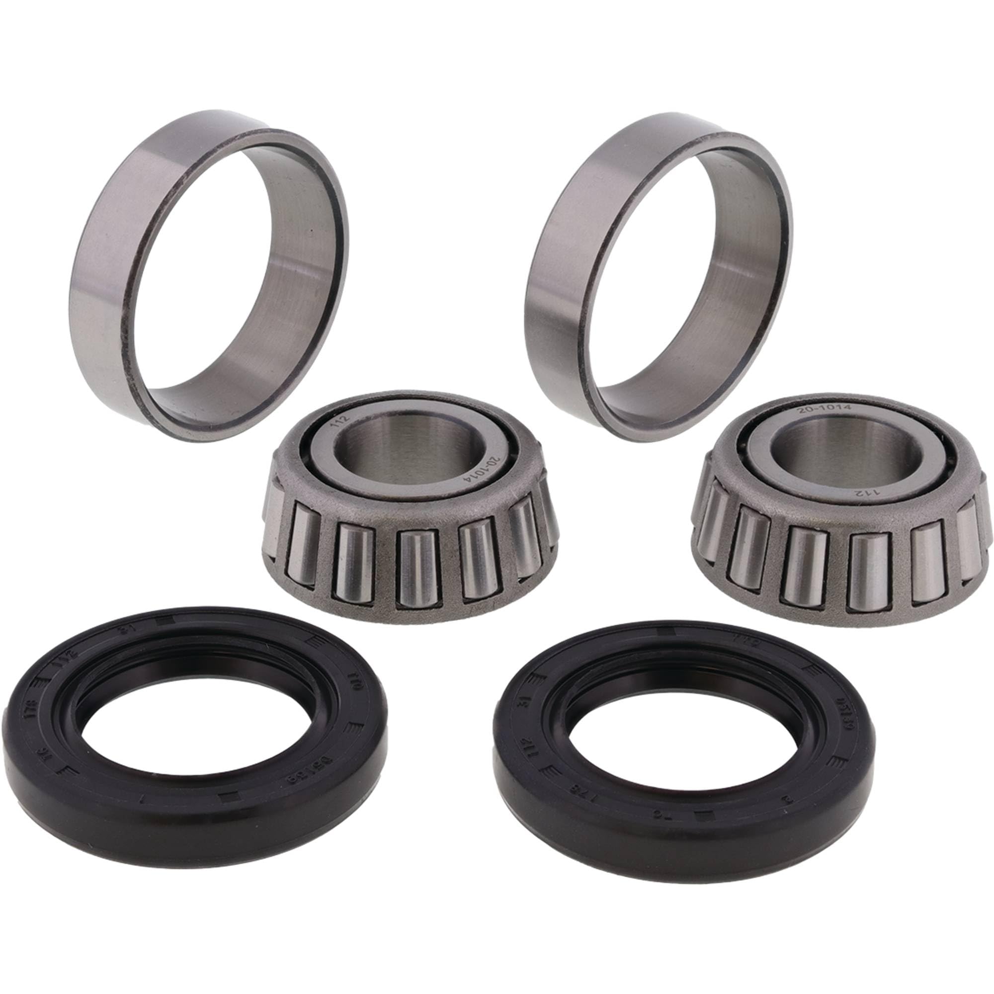All Balls Racing 25-1001 Wheel Bearing Seal Kit Compatible with/Replacement for Harley