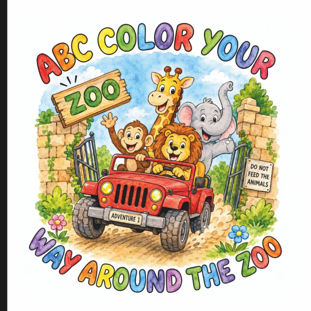 ABC Color Your Way Around the Zoo