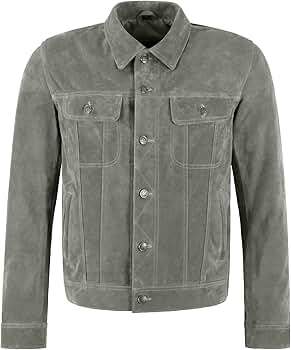 t*d様 YOKE 23AW SUEDE TRUCKER JACKET size Men's Suede Trucker Jacket - Tan/Beige | Cockpit USA