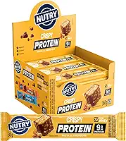 Nutry Barra De Proteínas Crispy Pasta De Amendoim 30G - Display Com 12 Unidades - Com Whey E 9G De Proteínas
