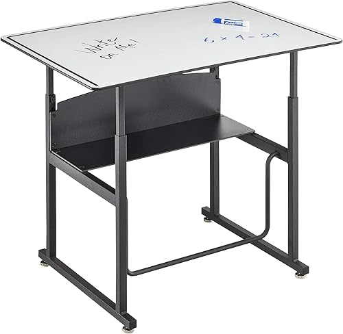 Safco Alphabetter Desk, 36" x 24", Dry Erase