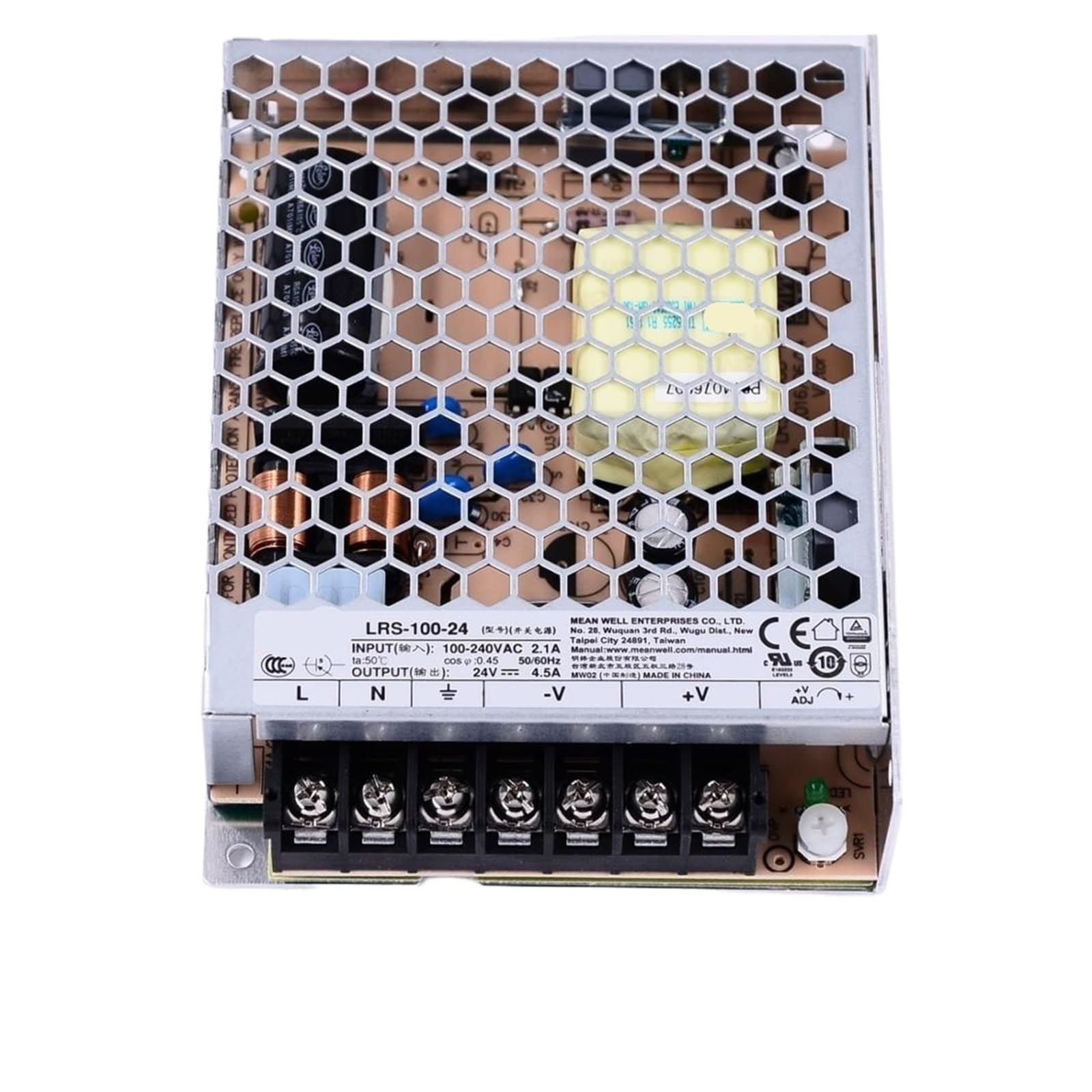BALYDLUL LRS-100-3.3V 5V 12V 15V 24V 36V 48V Switching Power Supply(24V)