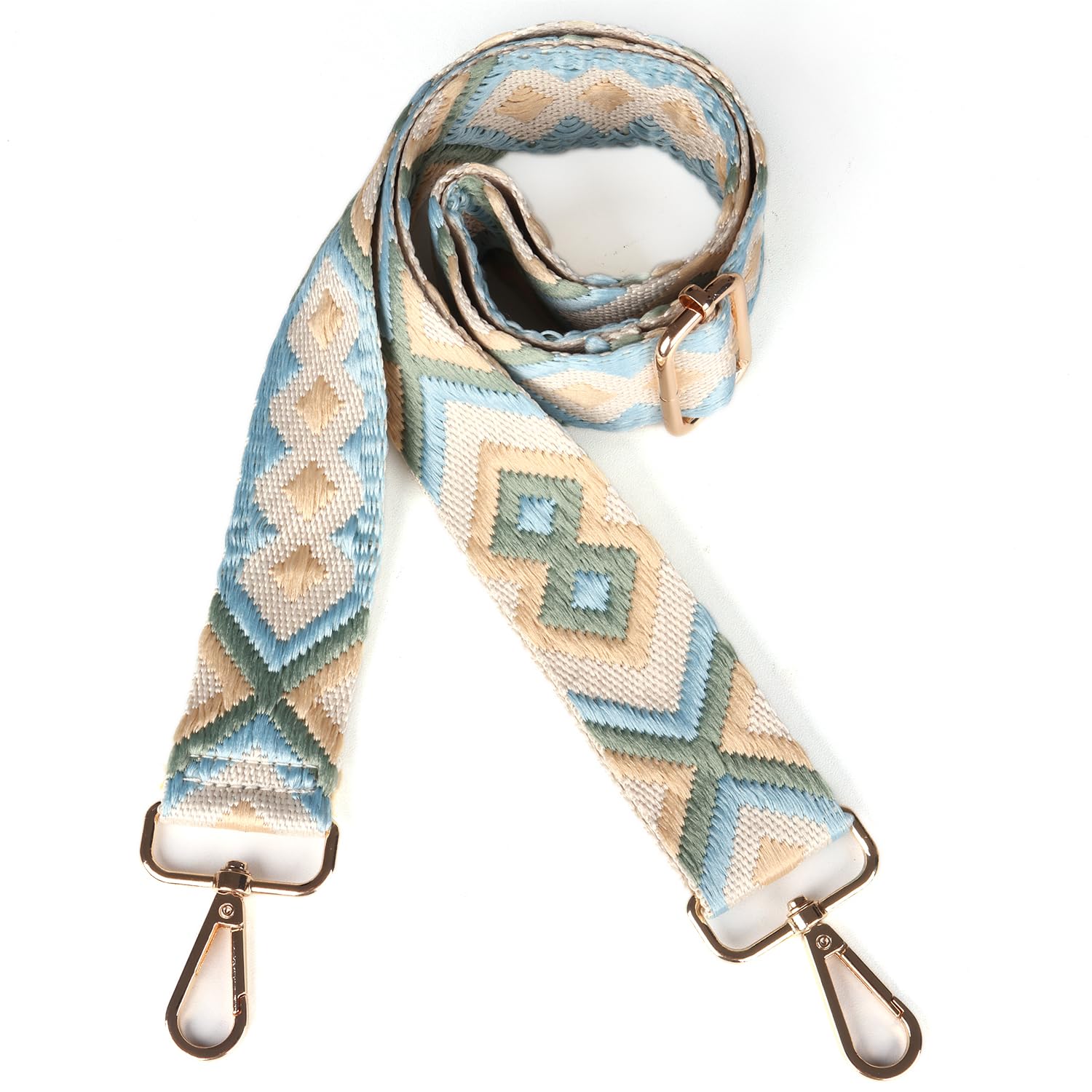 Hibate Adjustable Replacement Purse Straps Guitar Shoulder Strap Crossbody Bag Straps for Women's Handbags - Wide 3.8cm