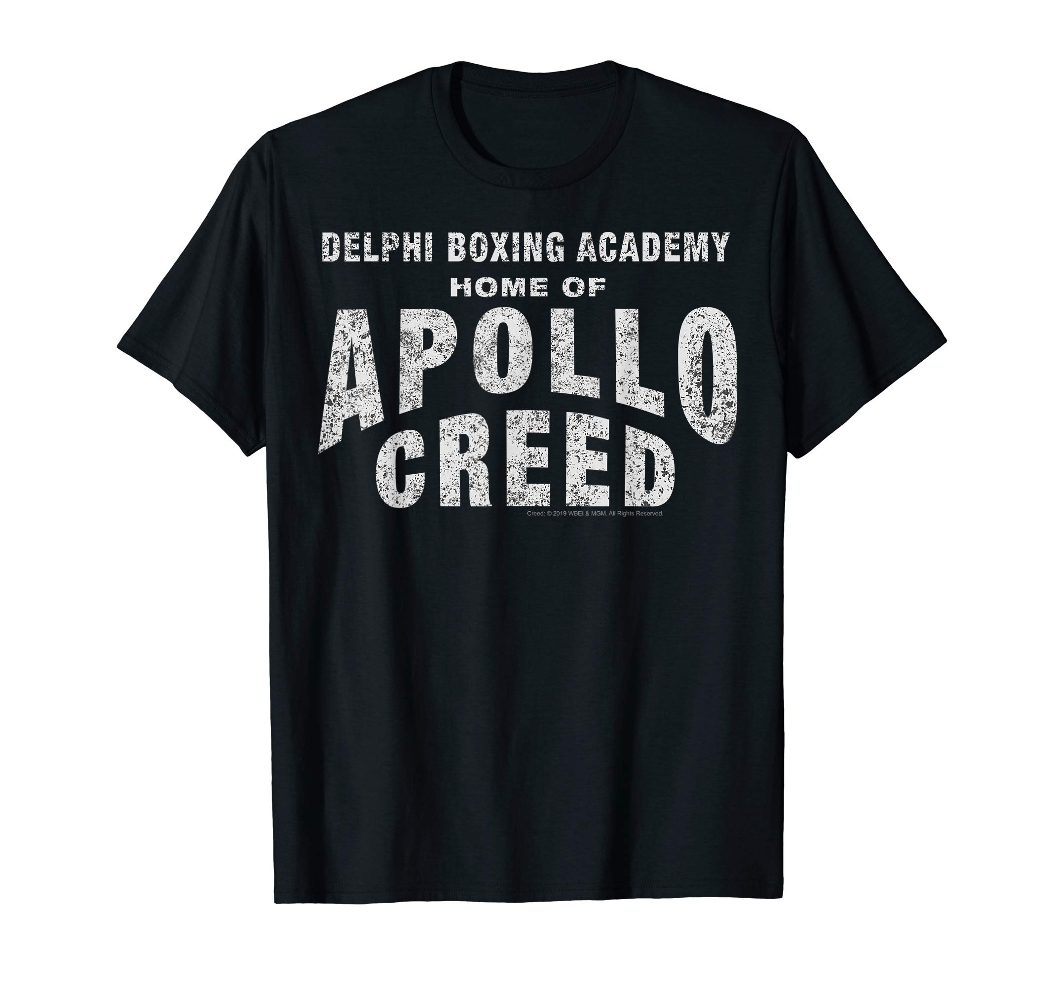 CREEDDelphi Boxing Academy Home Of Apollo Creed Logo T-ShirtOEKO-TEX STANDARD 100