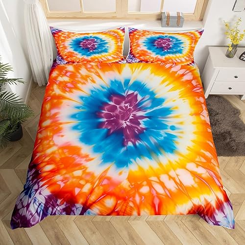 Miniatura 40 de Juego de funda de edredón de estilo japonés, tamaño King, diseño de grulla de cerezo con estampado de grulla para niños, niñas y mujeres, decoración