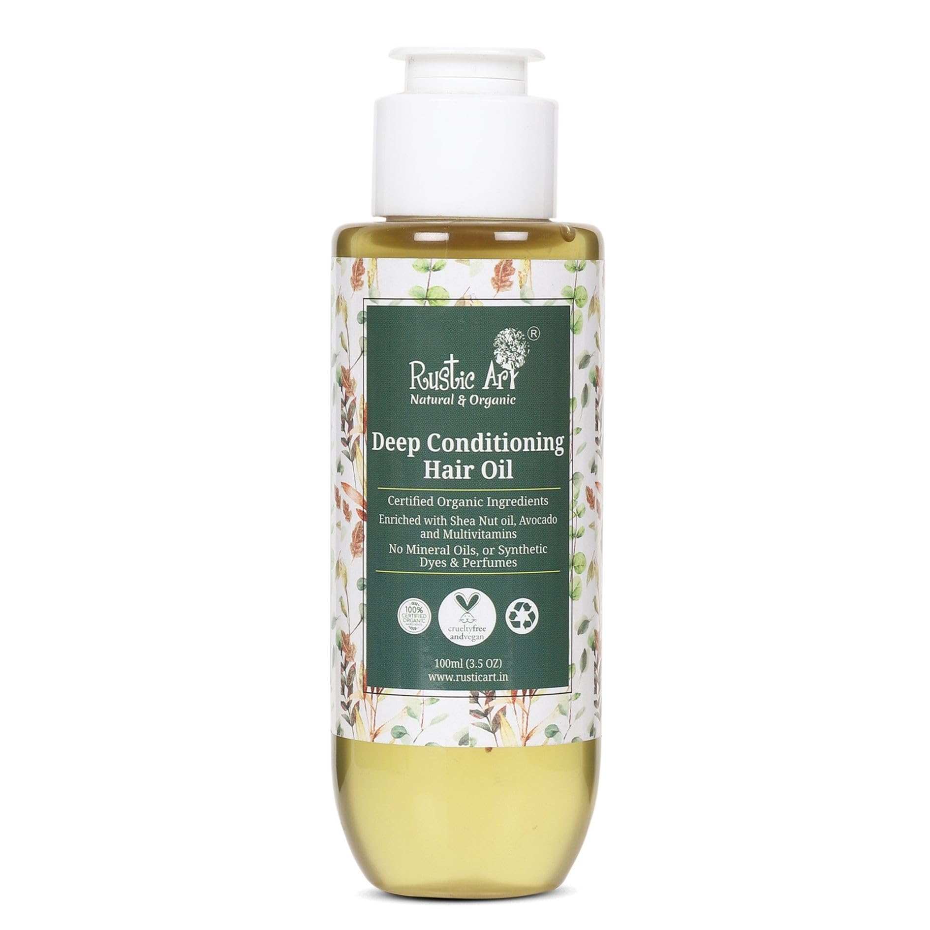Rustic Art Rosemary Deep Conditioning Hair Oil | With Avocado & Moringa | For Dry & Frizzy Hair | Makes Hair Soft & Healthy | For Kids, Women & Men | 100 ml-image-24