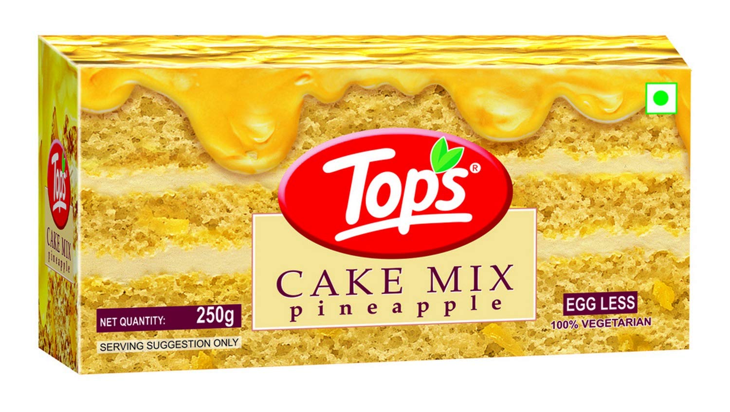 Tops Cake Mix Pineapple, 250g Amazon.in Grocery & Gourmet Foods