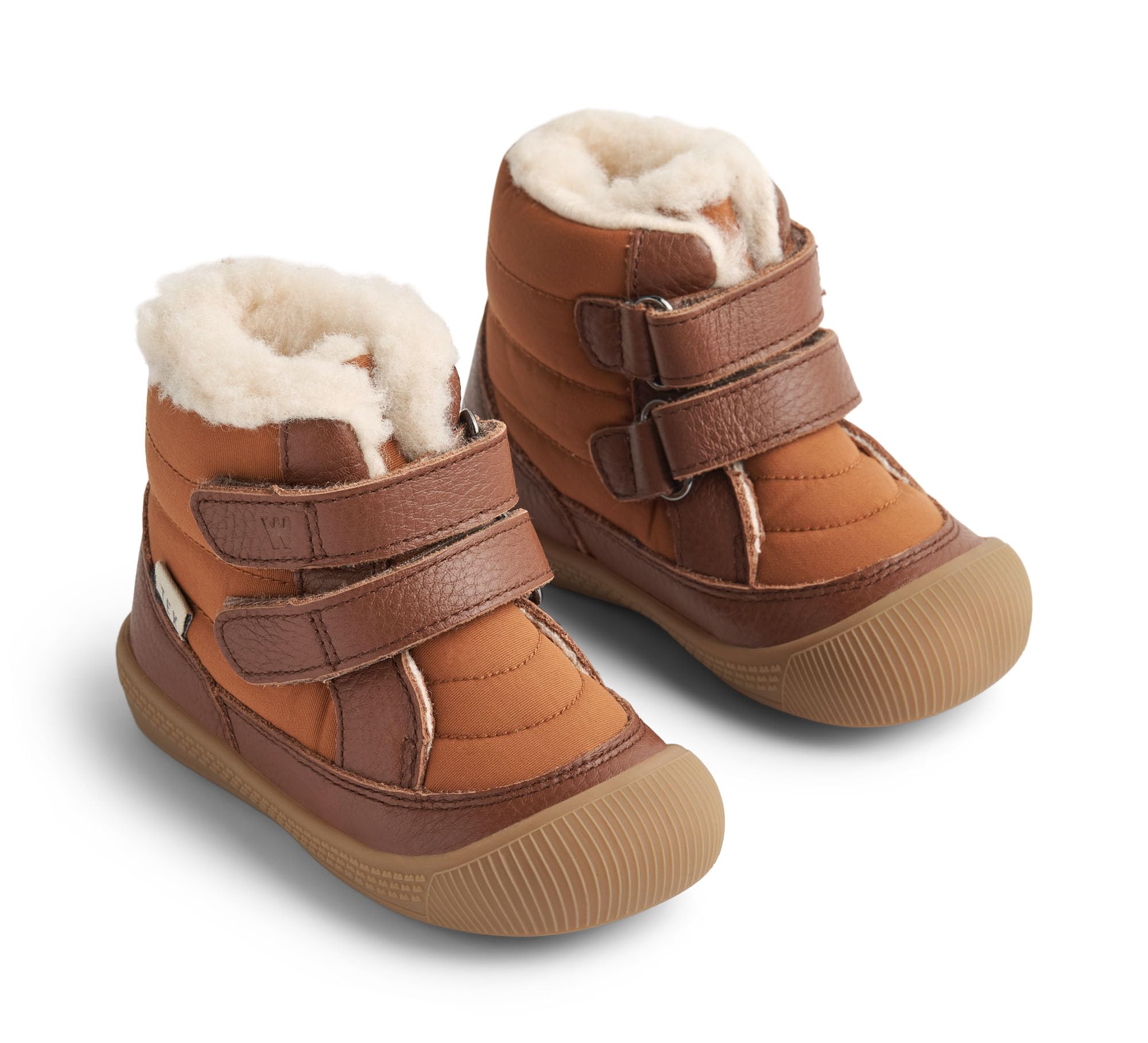 Wheat Kinderschuhe Lauflern-Stiefel Daxi Wolle Tex Baby Kleinkind Größen Unisex Jungen und Mädchen 50% Leder,50% Textil Atmungsaktiv, Wasserdicht