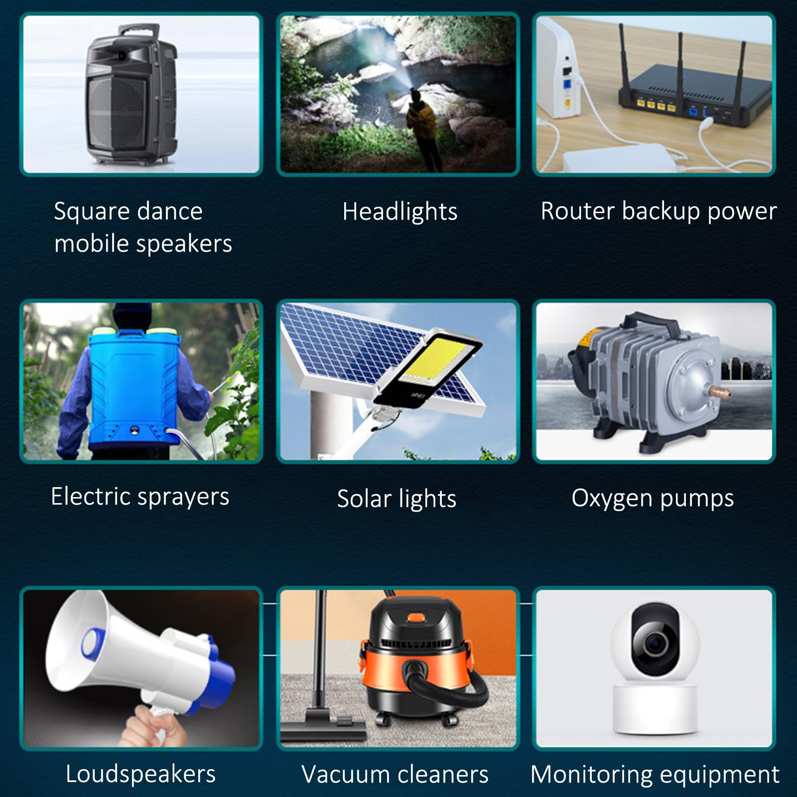 Batería de Litio de Repuesto de 24 V, 3000 mAh, 10 000 mAh, Recargable, de Iones de Litio, Fuente de alimentación de Respaldo de 24 V con Enchufe de CC y protección BMS.