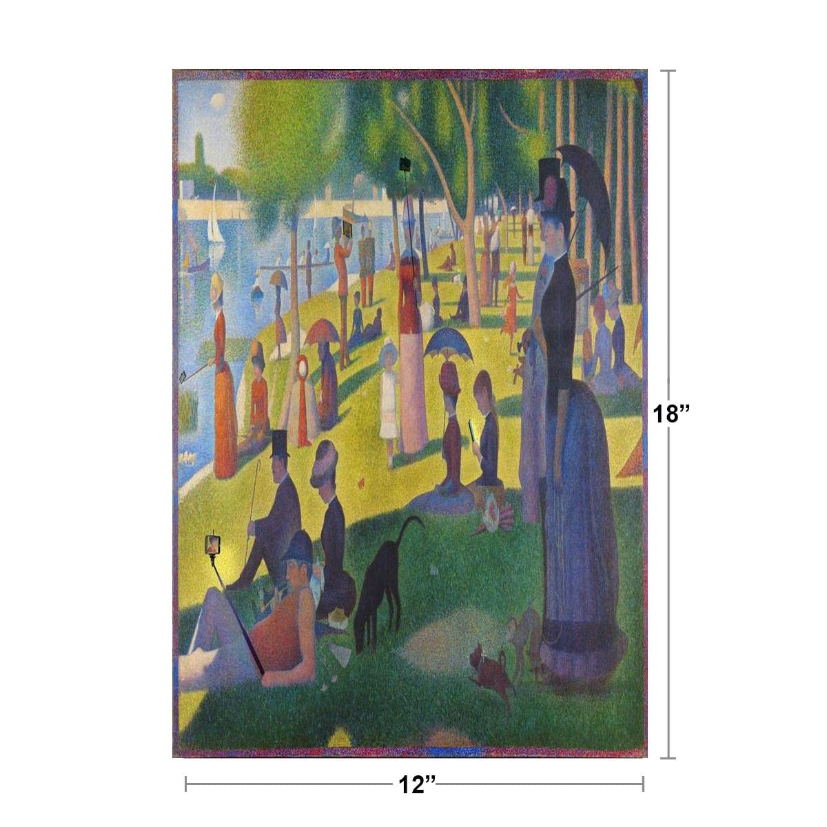 Amazon.com: Funny Sunday Afternoon With Technology By Seurat